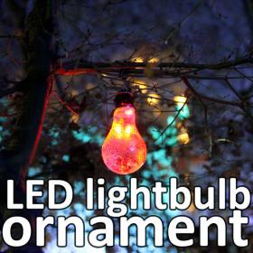 LED lightbulb ornament