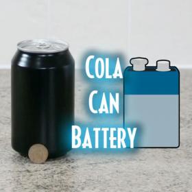Cola Can Battery