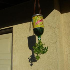 Go Green Upside Down Hanging Planters