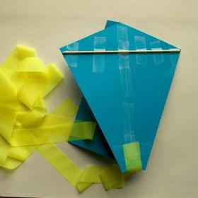 Easy Paper Kite for Kids