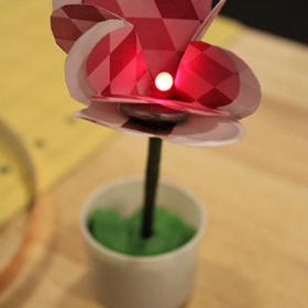 LED Paper Flower